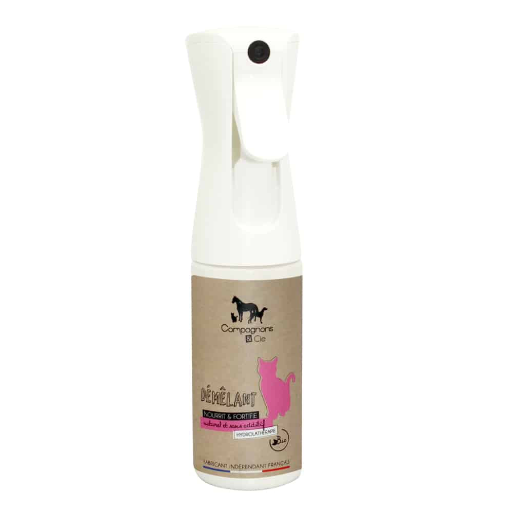 Démêlant naturel pour chat