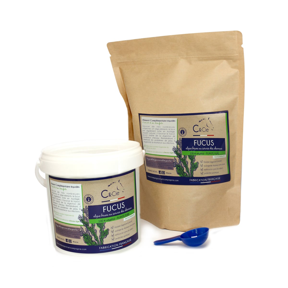Fucus plante pure pour cheval